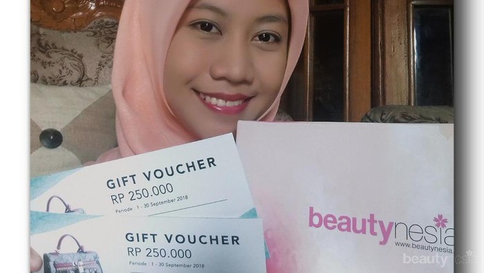 [FORUM]  ALHAMDULILLAH MENANG GIVEAWAY DARI BEAUTYNESIA