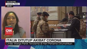 VIDEO: Penuturan WNI di Italia Soal 'Lockdown' Akibat Corona