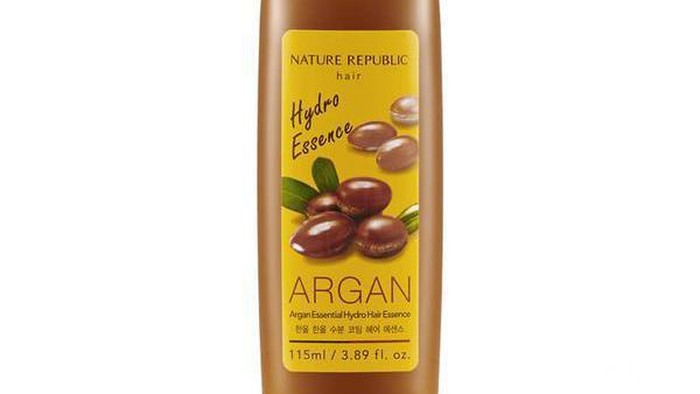 #NEWS Nature Republic Argan Hydro Hair Essence, Perawatan Untuk Rambut Selembut Sutera