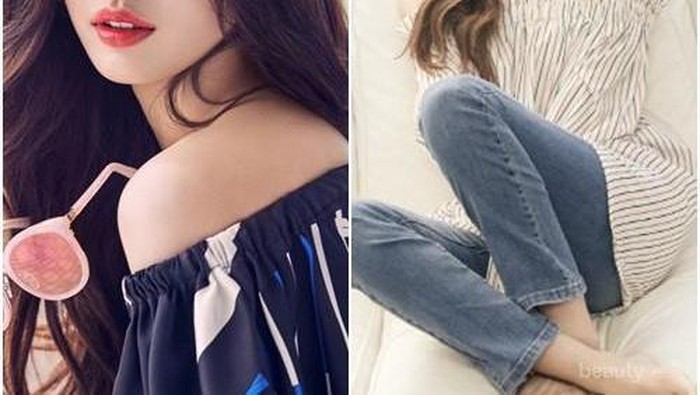 Tiru Padu Padan Off Shoulder Tops yang Modis dan Simpel ala 4 Selebriti Korea Berikut!