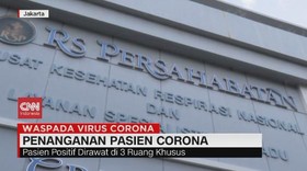 VIDEO: Pasien Positif Covid 19 Dirawat di 3 Ruang Khusus