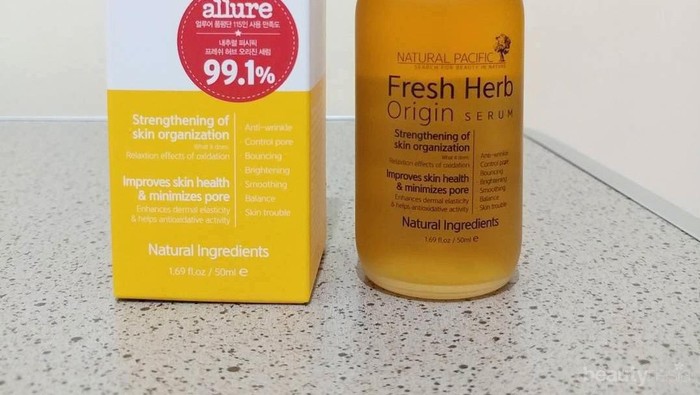 Natural Pacific Fresh Herb Origin Serum Korea yang Punya Banyak Manfaat