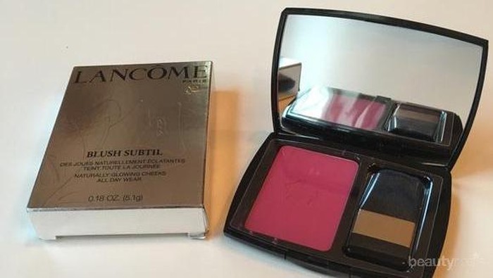 Lancome Blush Subtil, Blush On Versatile untuk Hasil Natural maupun Intens!