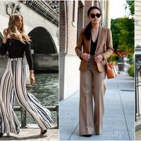 mix and match palazzo pants