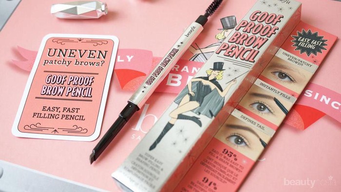 Review Benefit  Cosmetics Goof Proof Brow Pencil, Pensil Alis yang Tahan Lama!