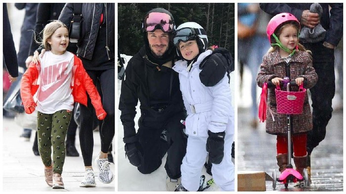 Masih Kecil Tapi Modis, Intip Style Fashion Putri Bungsu dari David Beckham Ini Yuk!