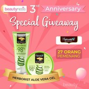 [Winner Announcement] Yuk, Rasakan Sensasi Dingin Herborist Aloe Vera Gel