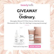 [GIVEAWAY ALERT] Lengkapi Skincare Kamu dengan The Ordinary dari Beautynesia, Yuk Ikutan Giveawaynya!