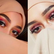 [FORUM] Wanita berniqab tapi dengan eye makeup yang tajam....