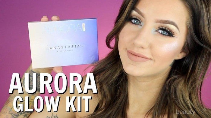 Anastasia Beverly Hills Aurora Glow Kit, 6-Pan Highlighter dengan Shades yang Unik dan Flawless!