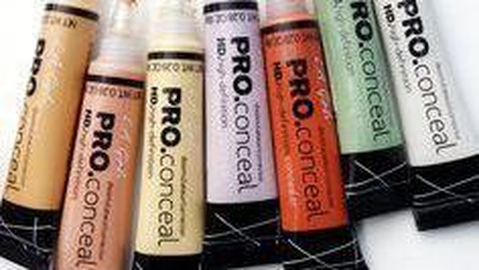 Tampil Mulus dengan Menggunakan LA Girl HD Pro Conceal Color-Corrector