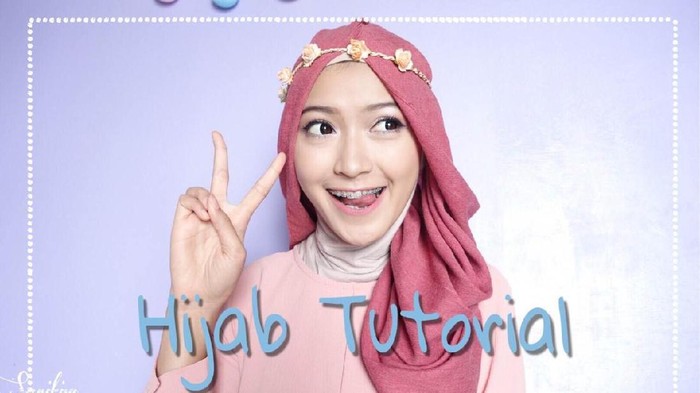 Gampang Banget, Tutorial Hijab Kekinian Ala Youtuber Ini Cuma Perlu 4 Langkah Lho!