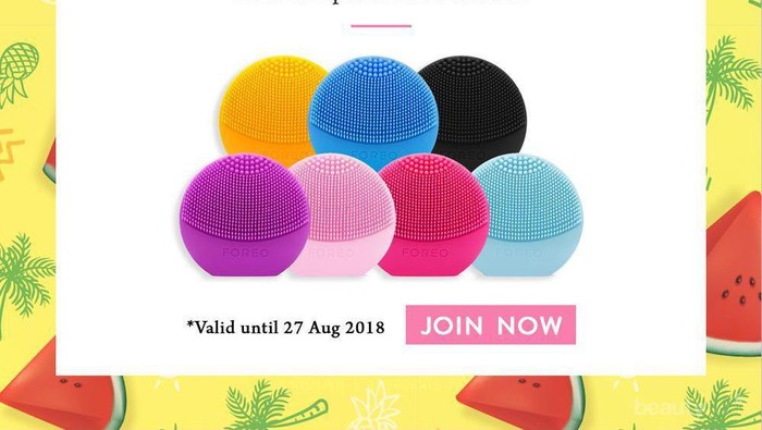 [GIVEAWAY ALERT] Wajah Bersih Sempurna dalam 1 Menit dengan FOREO LUNA play plus!