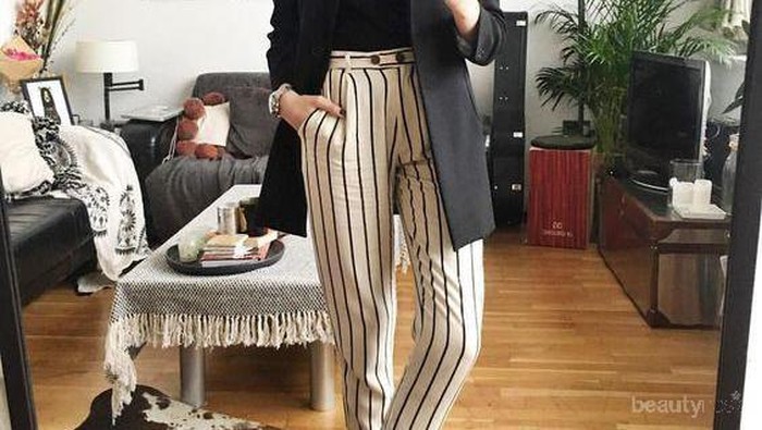 Paduan Mix and Match Outfit dengan Striped Pants untuk Lengkapi Gaya Ngampusmu!