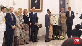 Jokowi Terima Keris Diponegoro dari Raja dan Ratu Belanda