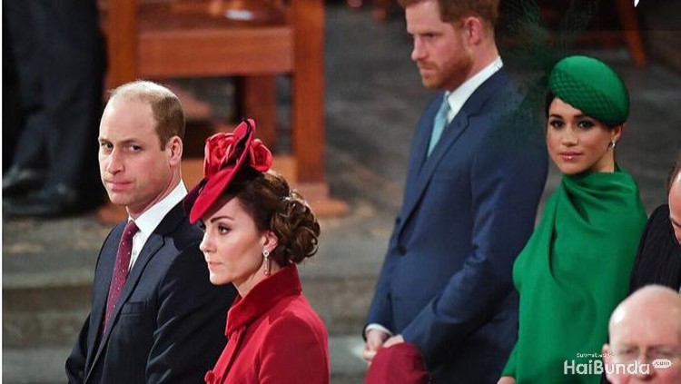 Pasangan Kerajaan Inggris, Kate Middleton-Pangeran William dan Pangeran Harry-Meghan Markle bertemu di acara keluarga. Suasana kikuk tercipta di antara mereka.