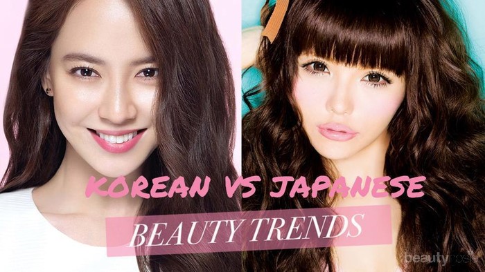 Menarik Nih, Ternyata Ini Perbedaan di Balik Make Up Wanita Jepang vs Korea