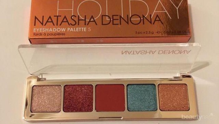 #NEWS Review Beautiful Eyes Beautiful Pallete: Natasha Denona Eyeshadow Pallete 5 Holiday Edition