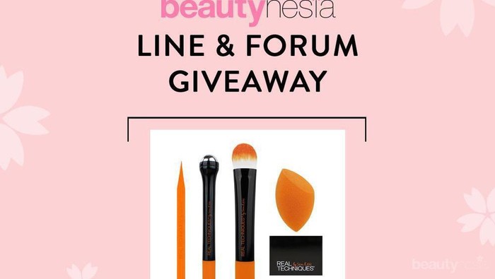 [GIVEAWAY ALERT] Ladies, yuk Ikutan LINE & Forum Giveaway dan Menangkan Brush Makeup!