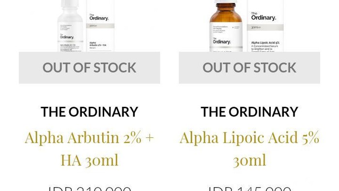 Dimana beli The Ordinary yang Alpha Lipoic Acid nya in stock? Dimana beli The Ordinary yang Alpha Lipoic Acid nya in stock?