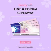 [GIVEAWAY ALERT] Ikutan Line & Forum Giveaway, Menangkan Shopping Voucher Senilai Total Rp 2.000.000!