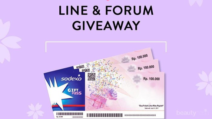 [GIVEAWAY ALERT] Ikutan Line & Forum Giveaway, Menangkan Shopping Voucher Senilai Total Rp 2.000.000!