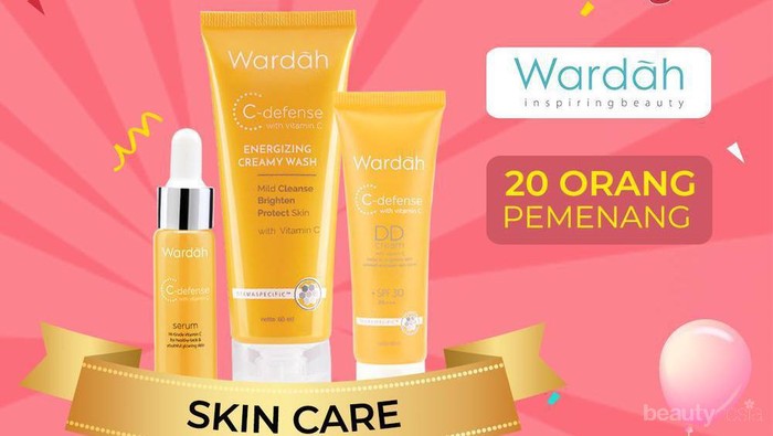 [Anniversary Special Giveaway] Atasi Masalah Kulit Wajah dengan Rangkaian Skin Care Wardah