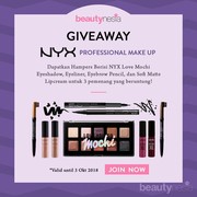[GIVEAWAY ALERT] Mau Satu Paket Makeup NYX Professional Gratis? Yuk, Ikutan Giveawaynya!