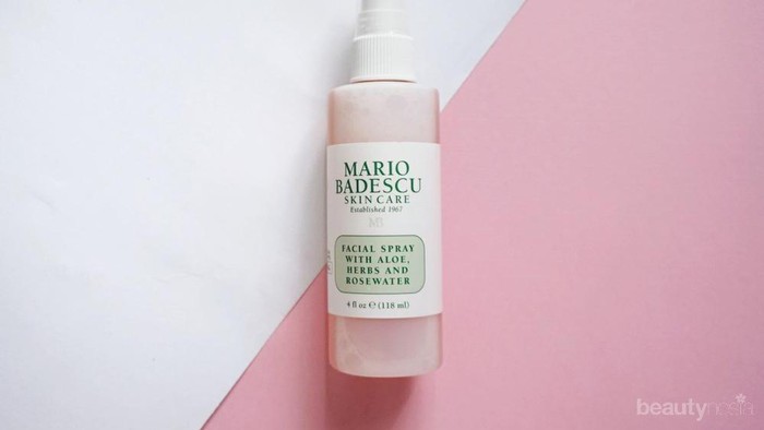 Perawatan Wajah dengan Aroma Cucok untuk Kulit Wajah Sehat Nan Flawless dengan Mario Badescu Facial Spray