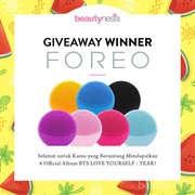 [GIVEAWAY ALERT] Ini 5 Orang Pemenang yang Berhasil Dapatkan FOREO LUNA Play Plus, Selamat!
