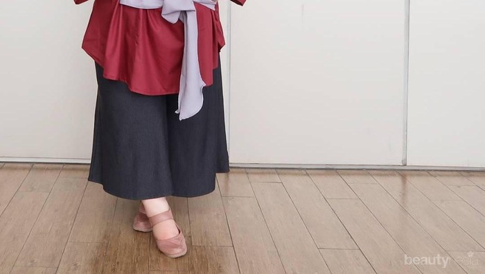 Jangan Ragu, Begini Cara Padu Padan dengan Celana Kulot untuk Hijabers Bertubuh Gemuk!