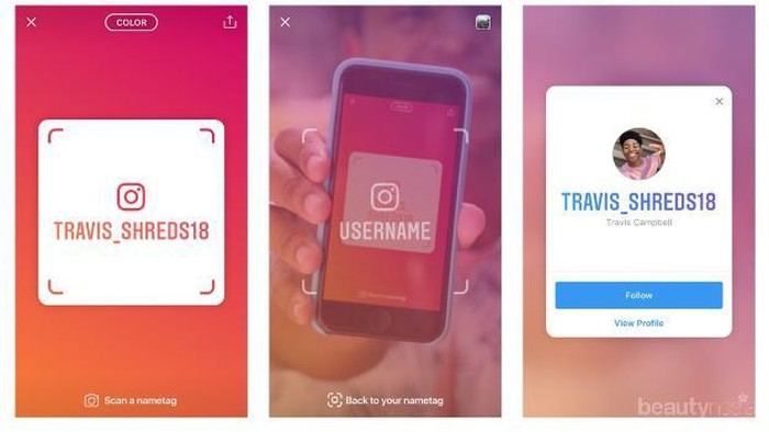 [FORUM] Guys, udah coba fitur Instagram 'Nametag' yang Baru?