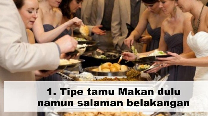 [FORUM] Kalau Kondangan kamu Tim #makandulu atau #salamandulu?
