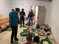 Menelusuri Rumah yang Dijadikan Pabrik Sabu di Jakarta Utara
