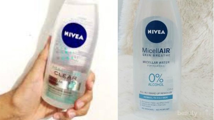 [FORUM] Nivea micellar air dan nivea micellar makeup clear apa bedanya ya?