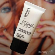 Wajah Bebas Kilap dan Makeup Tahan Lama dengan Catrice Prime and Fine Pore Refining Anti Shine Base