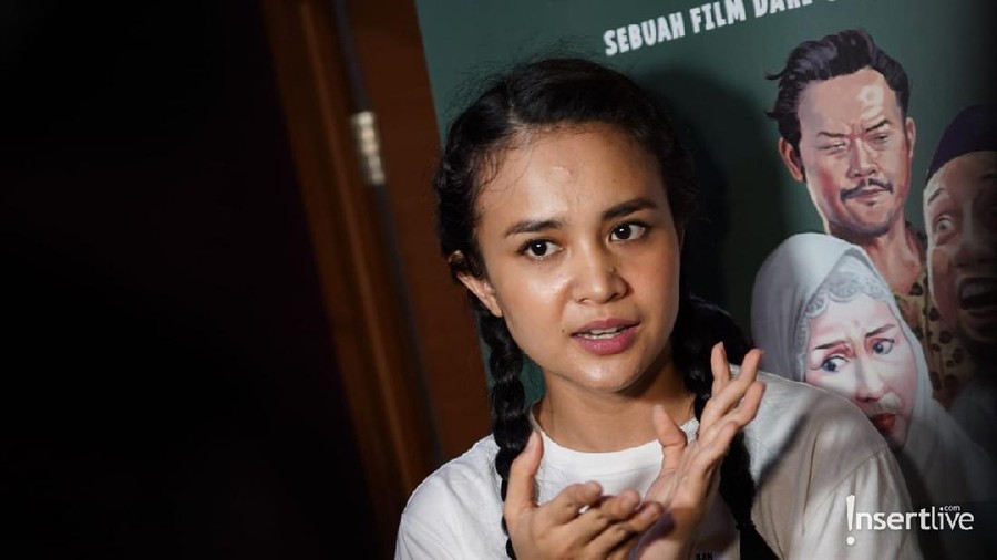 Michelle Ziudith mengaku sempat mengalami kesulitan saat harus berperan di film komedi berjudul Mekah I'm Coming.