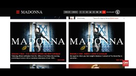 VIDEO: Madonna Batalkan Konser Di Prancis