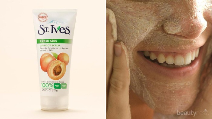 St. Ives Apricot Fresh Skin Scrub, Produk yang Mampu Mengangkat Kulit Mati dengan Sempurna