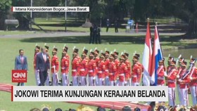 VIDEO: Jokowi Terima Kunjungan Kerajaan Belanda