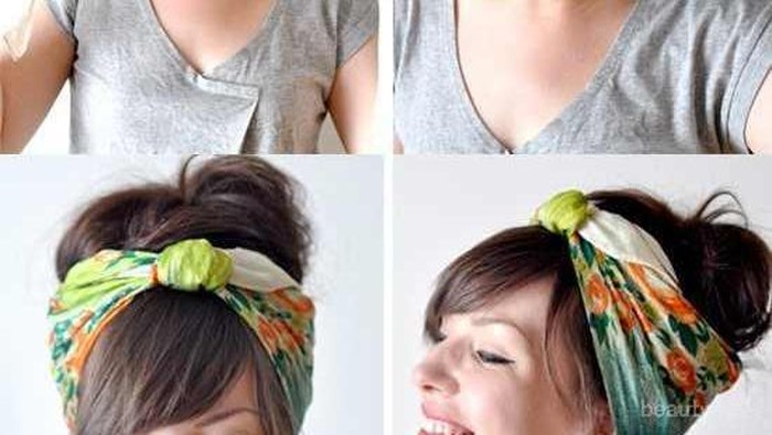 Tampil Makin Cantik dan Manis, Ini Dia 4 Cara Mudah untuk Berkreasi dengan Bandana Scarf!