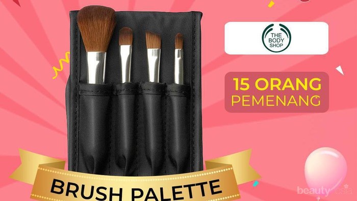 [Winner Announcement] Buat Riasan Mata yang Cantik dengan Brush Multifungsi Body Shop