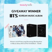 [GIVEAWAY ALERT] Ini 4 Orang yang Beruntung Dapatkan Hadiah Korean Album BTS, Selamat Ladies!