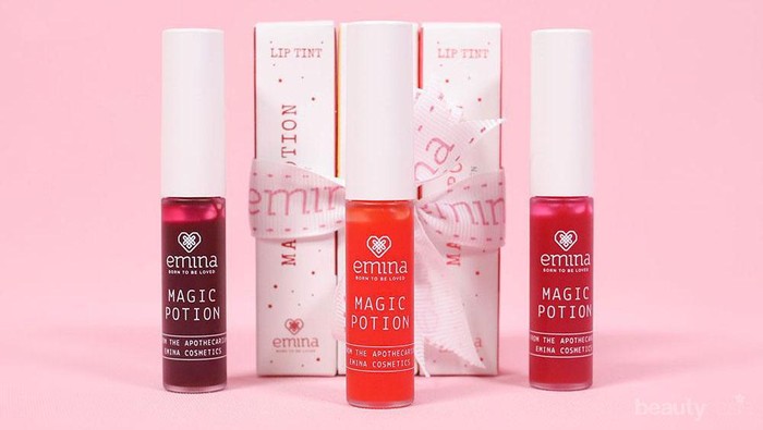 #NEWS Punya Kemasan yang Imut, Emina Magic Potion Lip Tint Punya Kualitas Juara!