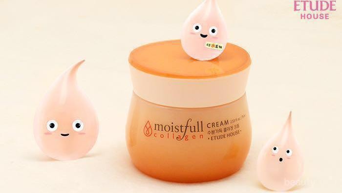 Etude House Moistfull Collagen Cream, Melembapkan dan Ampuh Mencegah Penuaan Dini