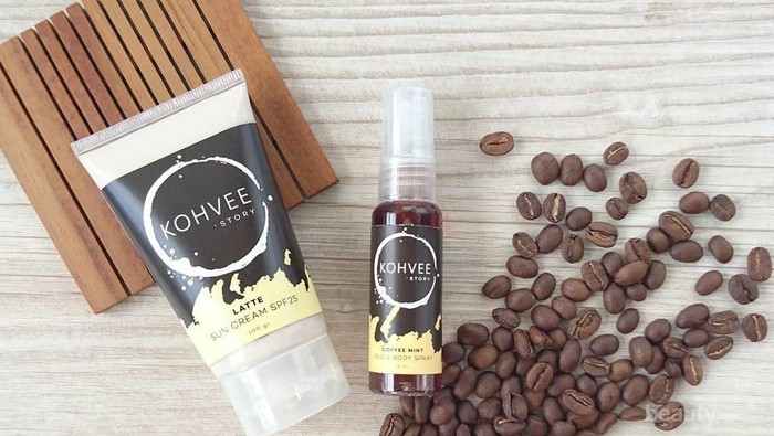 Kebaikan Kopi untuk Perawatan Kulit, Kohvee Story Skin Care Jawabannya!