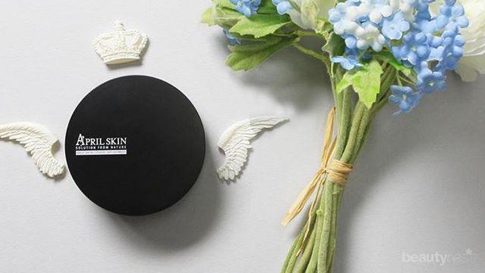Dapatkan Wajah Cerah Merona Bak Wanita Korea dengan April Skin Magic Snow Cushion Black