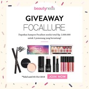 [GIVEAWAY ALERT] Mau Makeup Focallure Gratis? Cukup Repost & Beri Komentar di Forum Sebanyak-banyaknya!