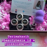 [FORUM] Terimakasih BeautynesiaxCOSX, aku dapat hadiah!