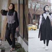 [FORUM] Influencer Hijab yang Suka Outfit Monokrom Siapa ya?